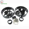cnc oem pipe fitting flange parts black aluminum adaptor ring for camera lens parts