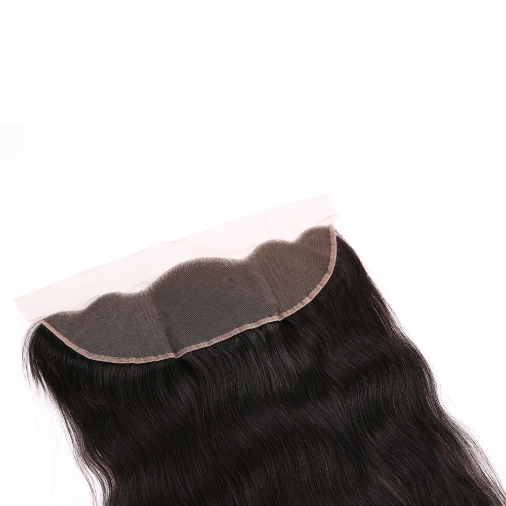 

Body wave natural black 10-22inch raw indian hair bleached knot swiss lace frontal, N/a