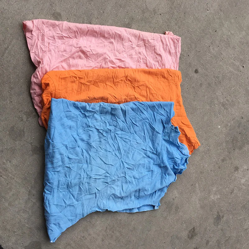 Mixed Color Cotton Mutilated T-shirt Used Clothing Rags - Buy Cotton ...