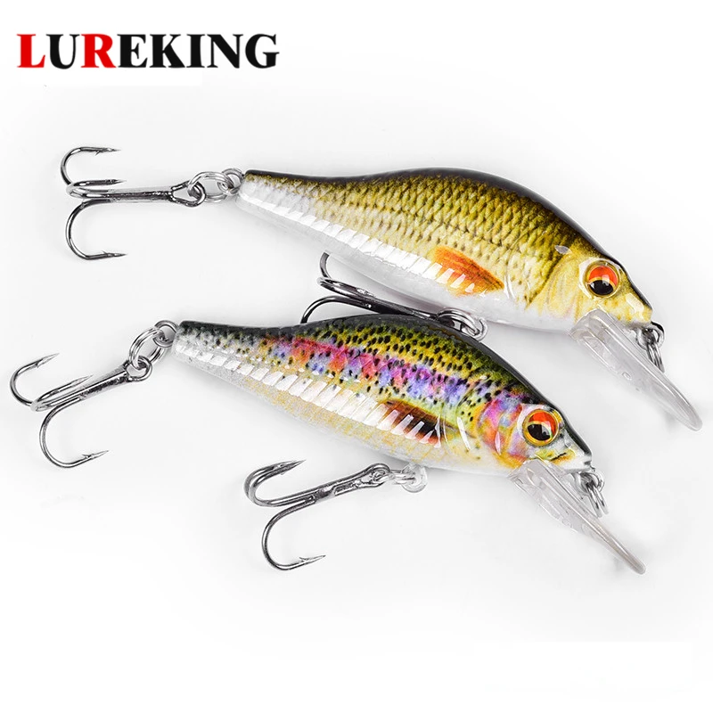 

Wholesale Artificial Hard body Plastic Fishing Lures 50mm Fishing Baits