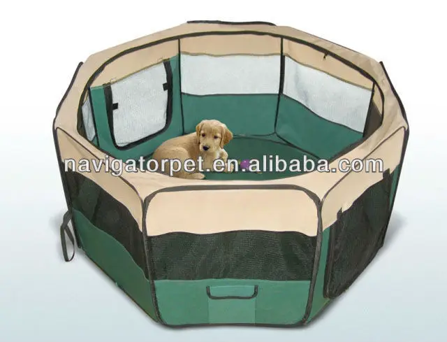 folding puppy pen