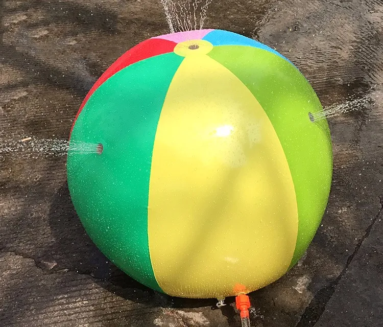 Wholesale Pvc Inflatable Outdoor Spray Water Beach Ball For Kids