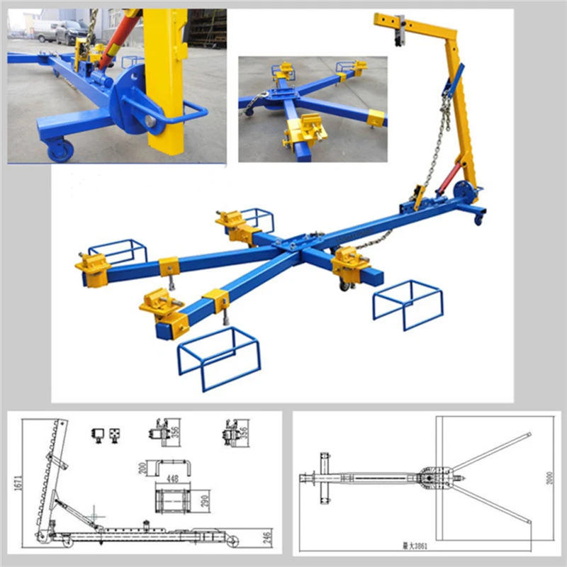 Portable Auto Body Car Straightener Frame Machine for Sale