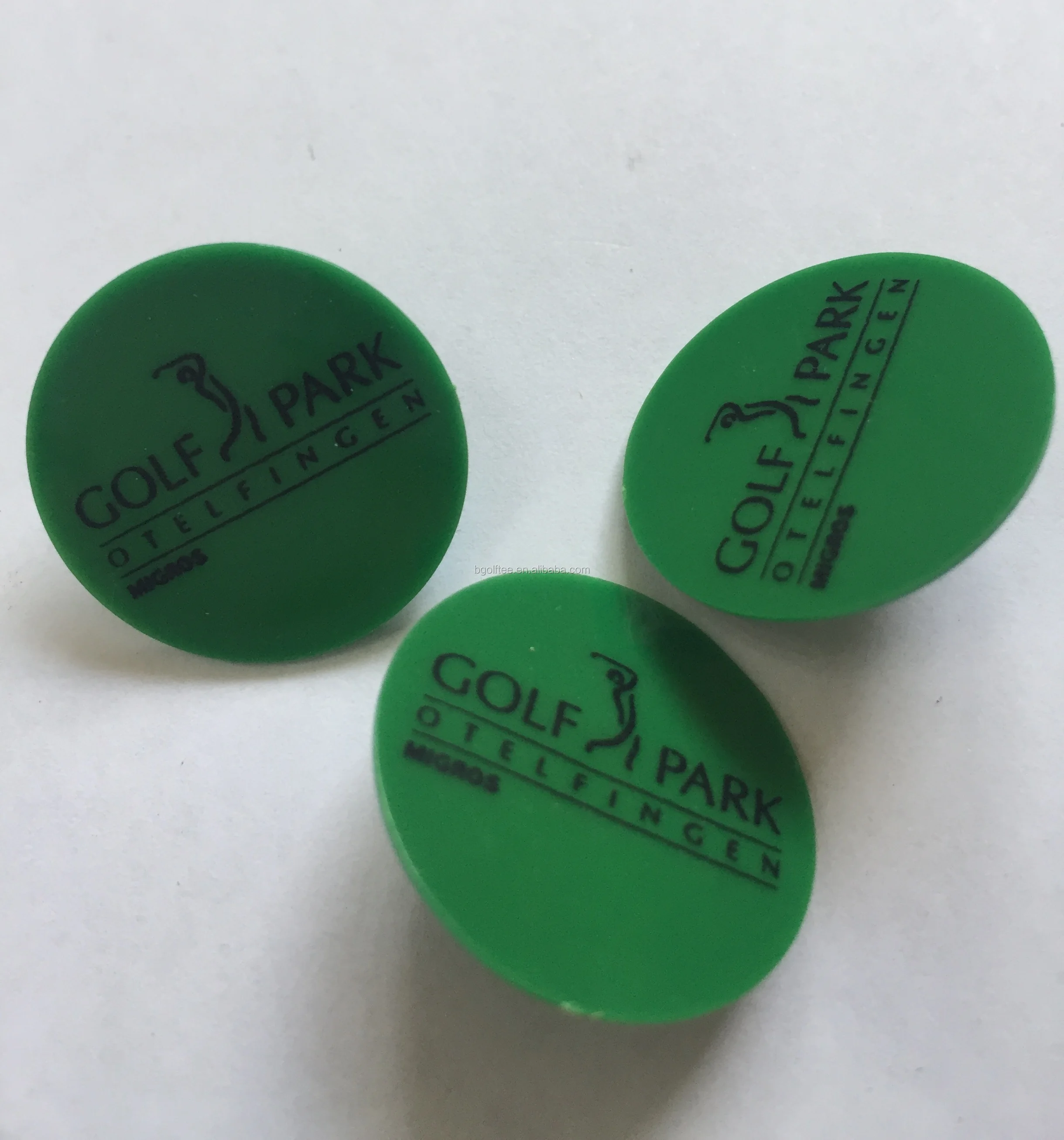 Customized Shiny Surface Plastic Golf Ball Marker Buy Golf Ball