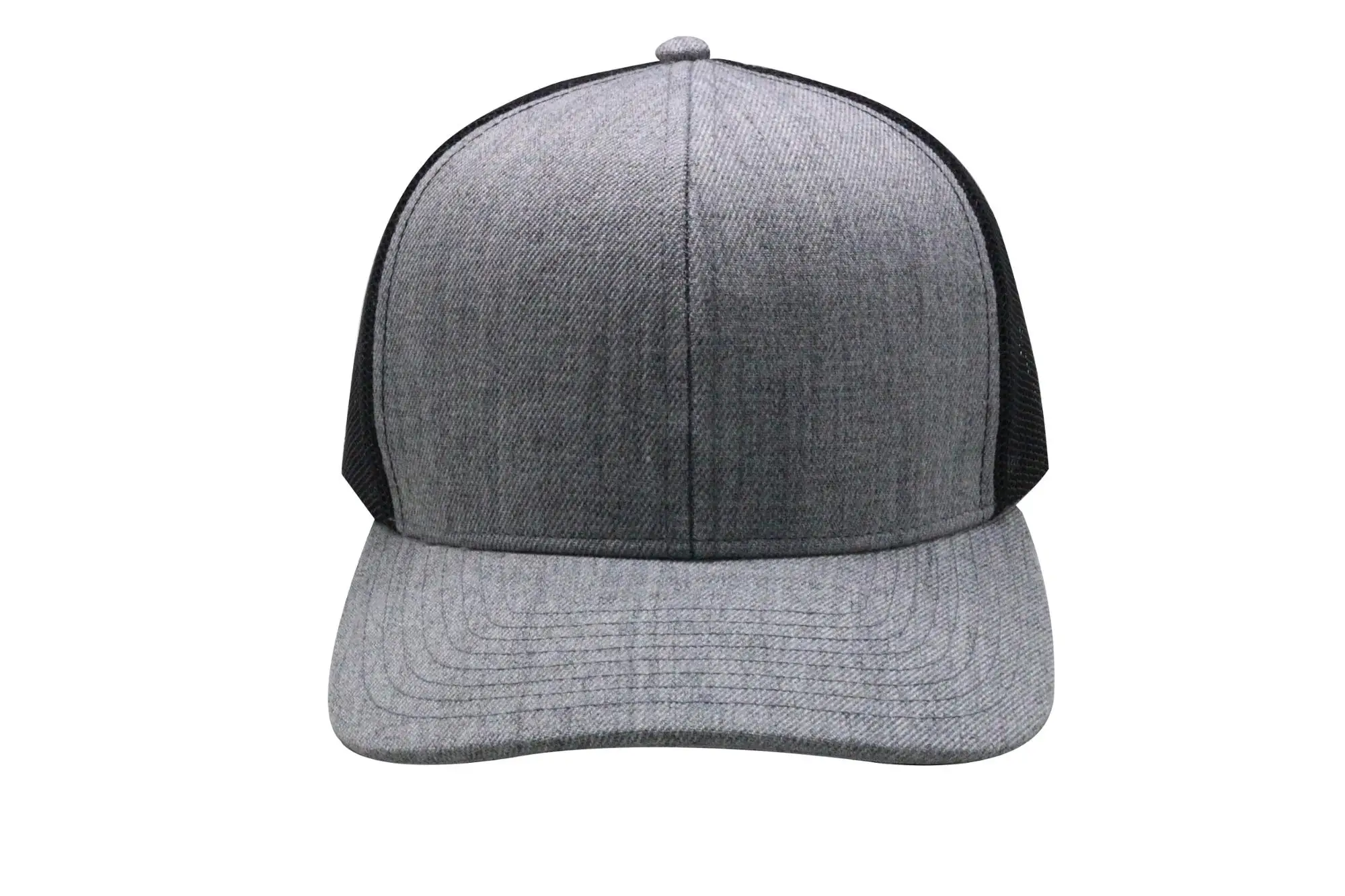 Factory Wholesale Grey High Quality Custom Blank Promotional Trucker Oem Hat Buy Promotional