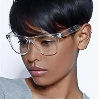 

cheap eyeglass frames eyewear square clear glasses men's spectacles transparent glasses clear frame plastic retro glasses