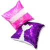 Customized Reversible Mermaid Sequins Fabric Throw Pillow Cover Sequin Pillow Case
