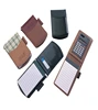 Customized mini pocket memo notepads holders with calculator