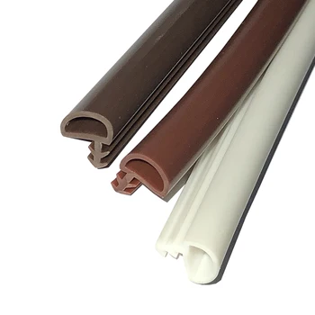 Extruded Pvc Rubber Sealing Strips Wooden Door Window Frame Gasket 