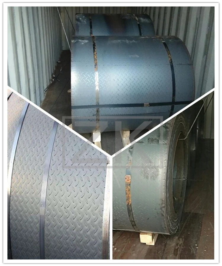 Packing checkered coil