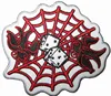 Hot Rod Rat Rod Birds & Dice On Spider Web Patch