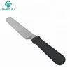 Cake Decorating Tools Baking Spatulas, Angled Metal Lcing Non-stick Plastic Handle Stainless Steel Kitchen Spatulas