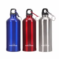 

Best seller 2019 promotional sports cheap aluminum personalized shaker bottles with custom logo