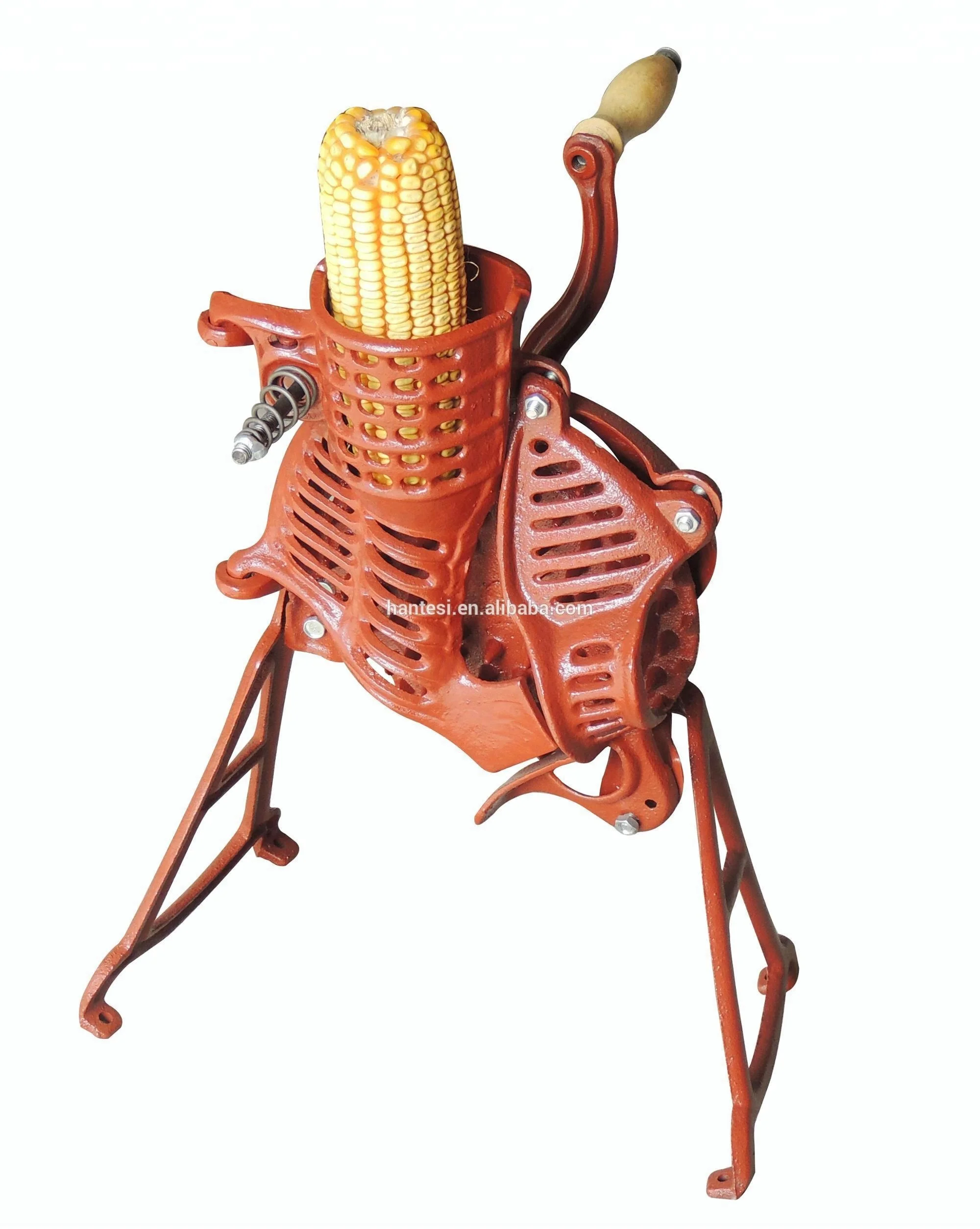 Manual operated corn thresher maize sheller