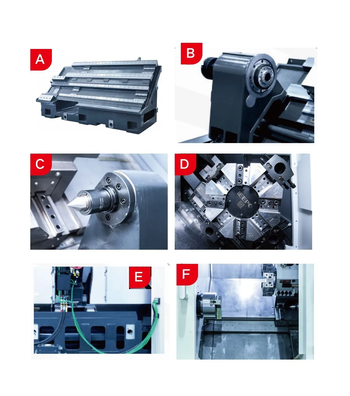 T2c500 Slant Bed Cnc Lathe German Technology High Quality Low Price