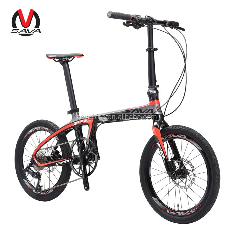 

SAVA 20 inch folding bike Height 150-180cm child/adult bicycle light weight bicicleta, Silver-grey;black red