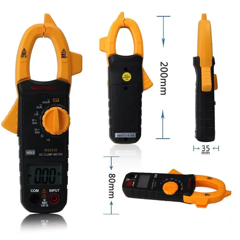 Multimester Mastech Ms30 Digital C Clamp Meters 400a Multimeter With Ac Dc Voltage Resistance Continuity Test Data Hold Buy Digital C Clamp Meters Ms30 Clamp Meters Product On Alibaba Com