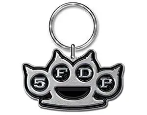 5FDP - Five Finger Death Punch - Knuckle - Metal Key Chain / Keyring