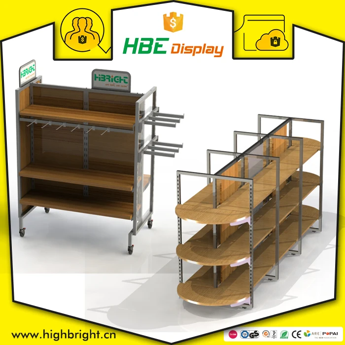 Grocery Store Shopping Mall Design Retail Shop Metal Display Rack Buy