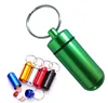 OEMPROMO Colorful and mini aluminium pill case and pill box keychain