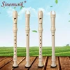 custom brand school blockflute plastic soprano recorder flute