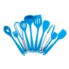 Food Grade Silicone Silicon Cooking Tool Set of 10 Kitchenware Utensils