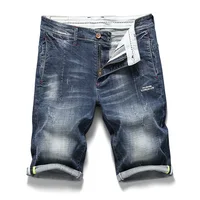 

51PG325 2020 Men's jeans summer pants jeans men's casual pants youth fashion trend jeans