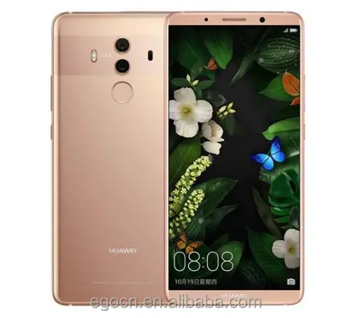 

Original HuaWei Mate 10 Pro 4G LTE Mobile Phone Kirin 970 Android 8.0 6.0 2160*1080 6GB RAM 64 ROM 20.0MP NFC Fingerprint, Blue;coffee;gray