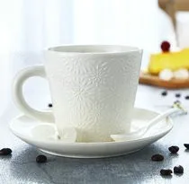 bone china coffee mug geometric design print ceramic coffee mug, stoneware  glaze colour mug