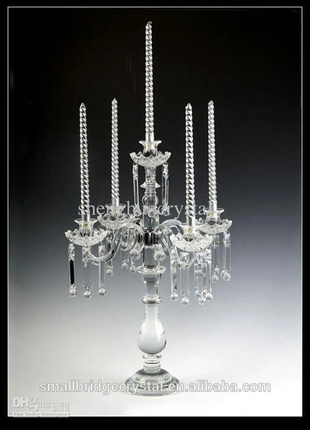 product wholesale crystal candelabra for wedding centerpieces-24