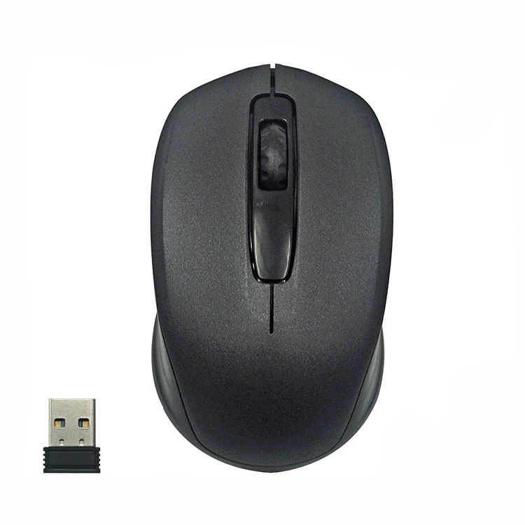 
Custom Cheap Portable 2.4G Wireless Office Mouse With USB Micro Receiver  (60330624096)