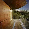 Stainless steel grade 316 clamp glass balustrade/ post glass railing