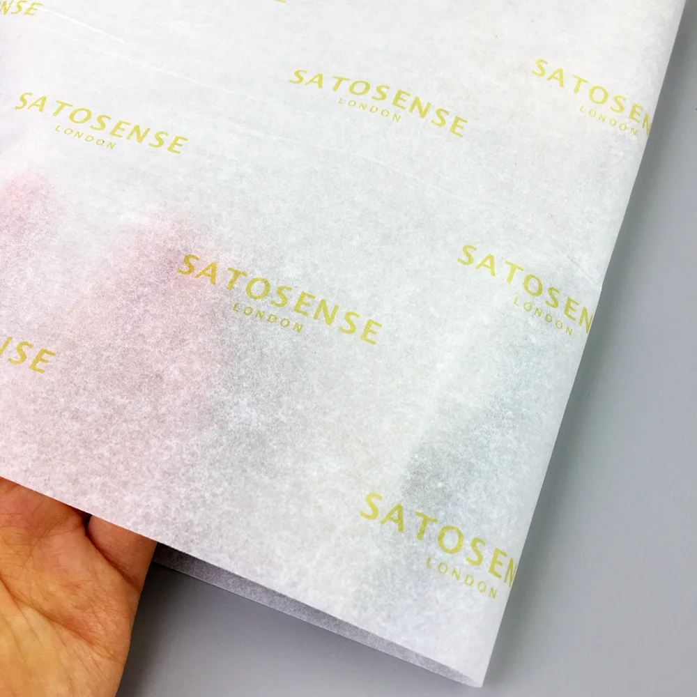 
Custom logo white 18gsm shoes wrapping silk tissue paper 