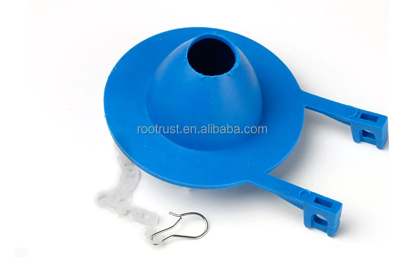 
Bathroom toilet repair kits PVC flapper with POM chain or S.S chain 