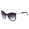 Plastic frame sunglasses luxury rhinestone metal hinge for unisex custom logo 2019 new model