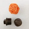 3/4'' brass cast iron threaded cap plug used in Rustic Furniture parts