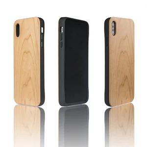 TPU Wood Phone Case iPhone X