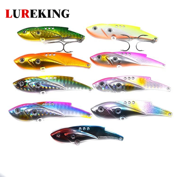 

Lureking Fast Shipping 50mm 14g Sinking Metal Blade VIB Bass Fishing Lure