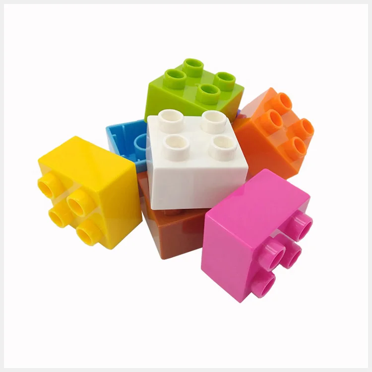 批发工厂玩具儿童塑料积木砖块零件散装