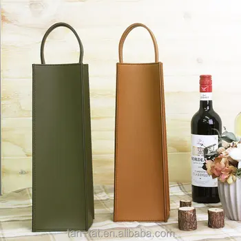 Genuine Leather Wine Bag Gift Bag Wine Tote Bag Buy 革ワインバッグ ワインのギフトバッグ ワイン トートバッグ Product On Alibaba Com