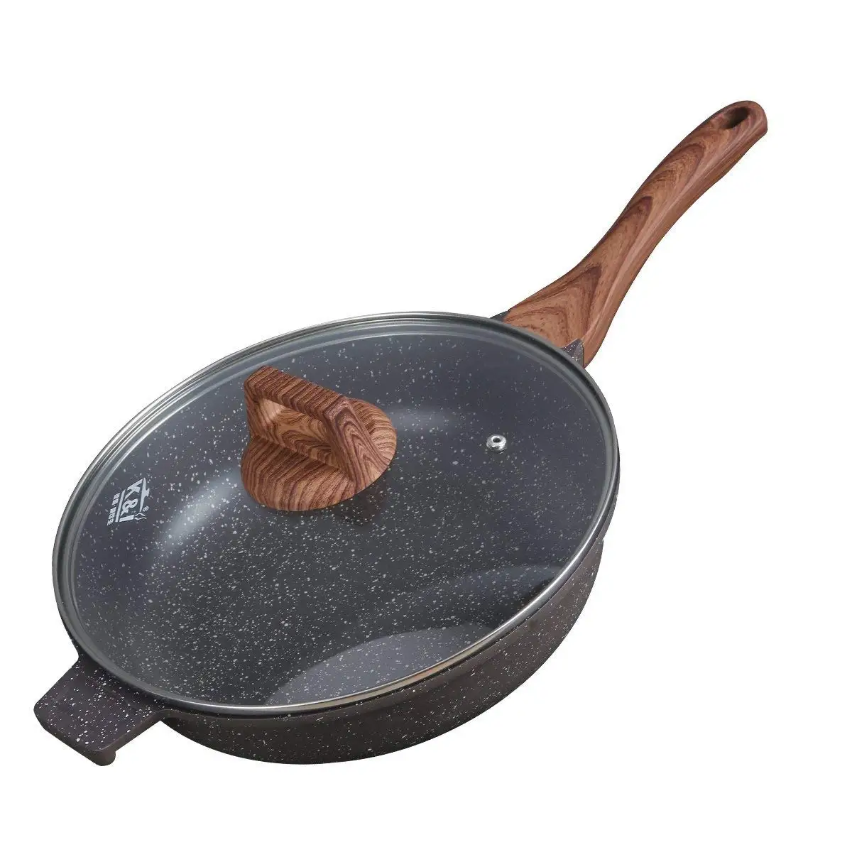 Nonstick pan Sacow 6 Non-stick Copper Frying Pan With Ceramic Coating And Induction Cooking Oven Safe