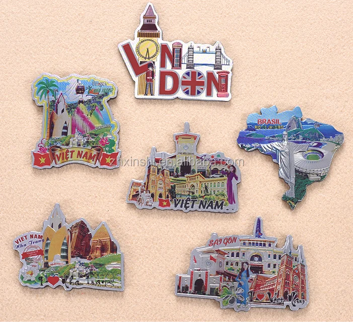 Custom Creative Silver Aluminium Foil Promotional Personalized City