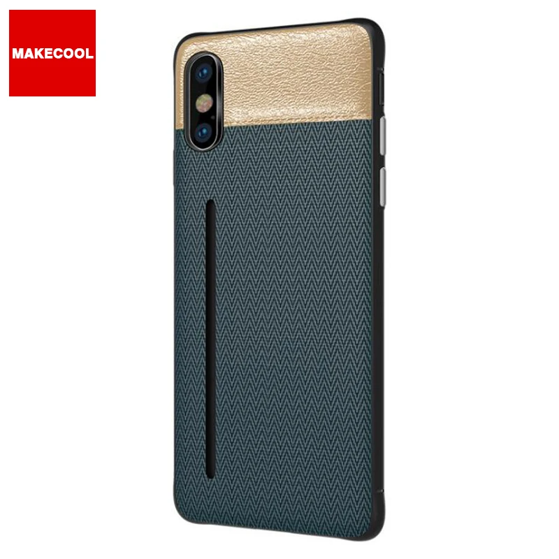 

Cloth card pc leather 2in1 phone case For iPhone 6 7 8 X XS XR
