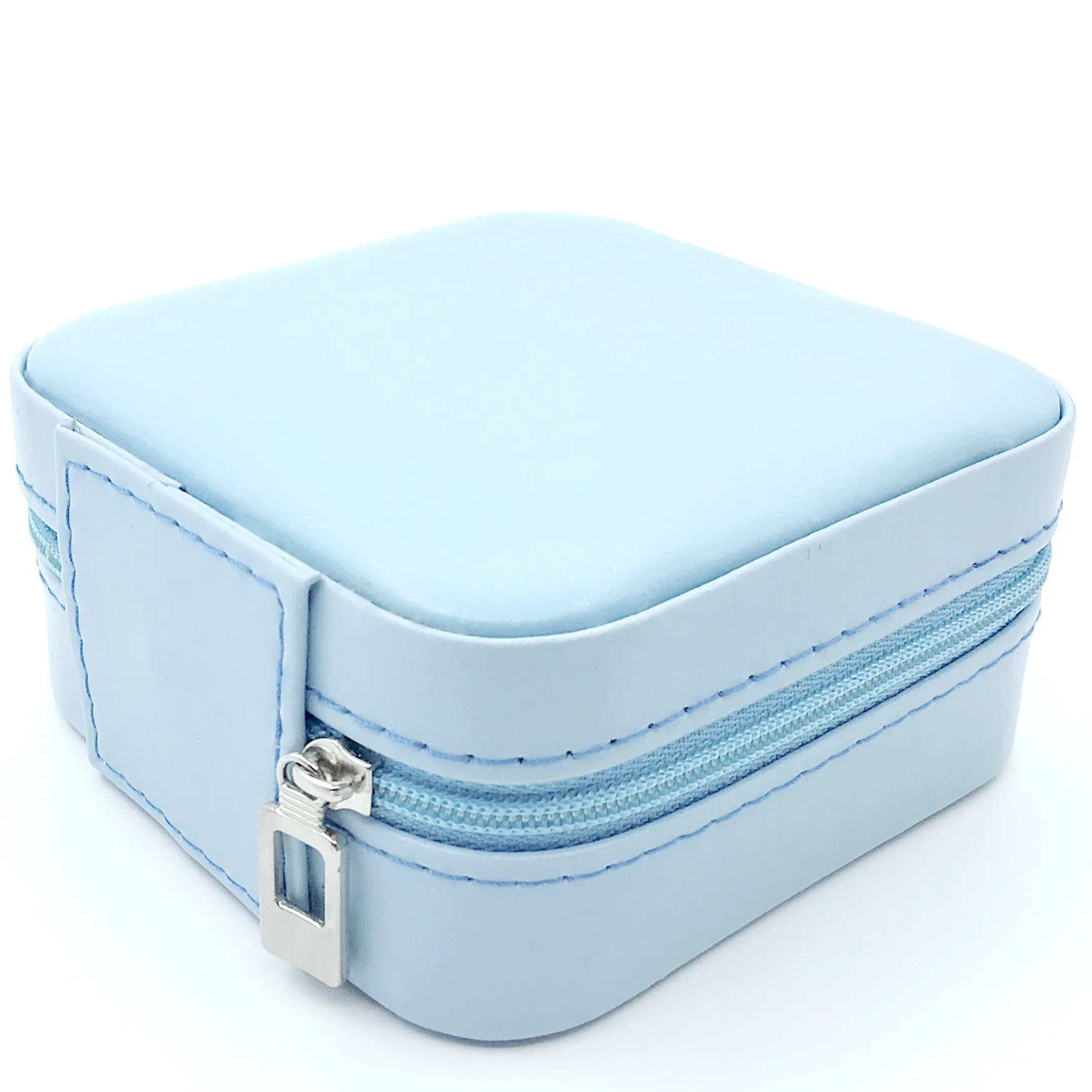 Pu Leather Travel Jewelry Box For Lady Organizer Display Storage Case ...