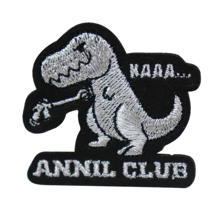 

Forest Dinosaur Garment Accessories Custom Made PVC Iron On Patch Embroidery
