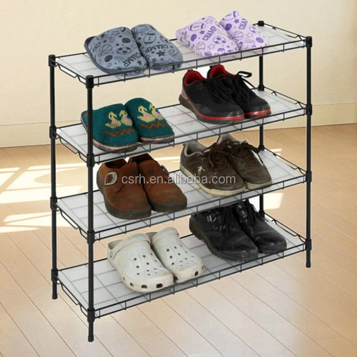 700 250 700mm Cheap 4 Tires Metal Shoe Rack Buy Rak Sepatu Rak Sepatu Murah Sepatu Logam Rak Product On Alibaba Com