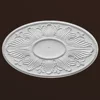 HN-Y001 Oval house decor plaster ceiling rose polyurethane decorative medallion PU customized rosettes tile