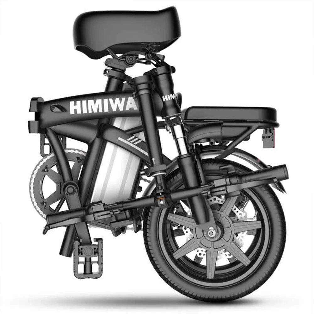 Fashion Hybrid Lithium Battery Powered Electric Bicycle Folding Mini Folding Electric Bike 14