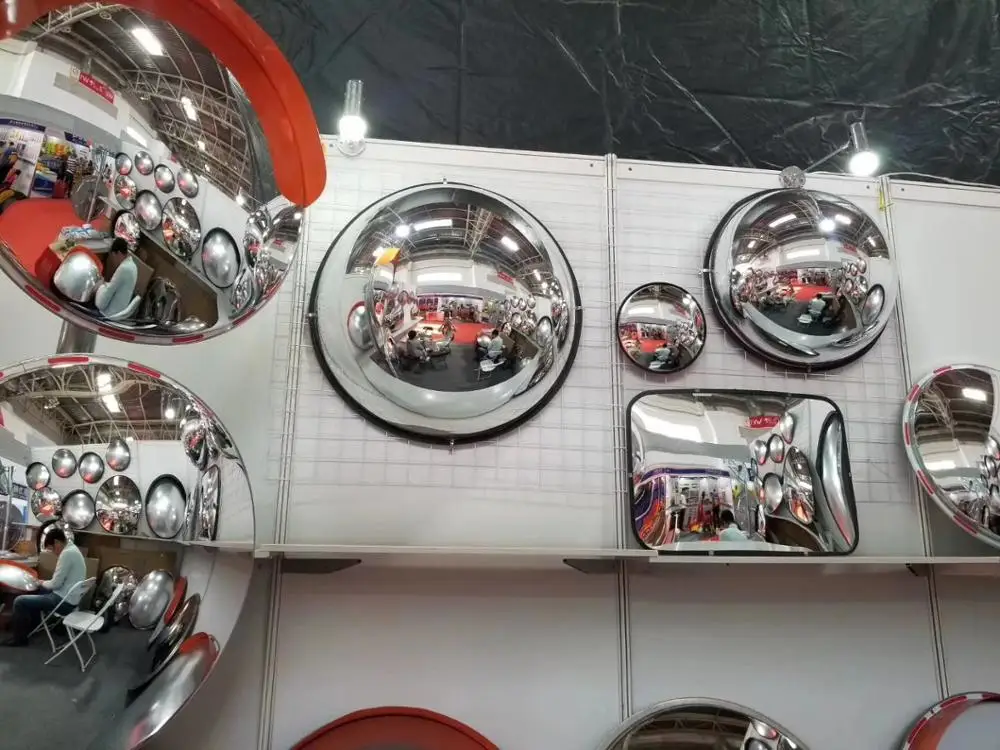 
60cm, 80cm, 100cm Road Safety Traffic Convex Mirror Supplier 