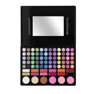 

Custom 78 Colors Waterproof professional girls cosmetic Makeup box set, 78 colors big makeup kit